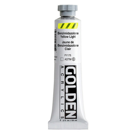 Acrylic heavy body - 2 oz  benzimidazolone yellow light  s3