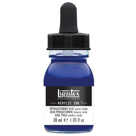 Acrylic Ink Phthalocyanine Blue Green Shade- 30ml