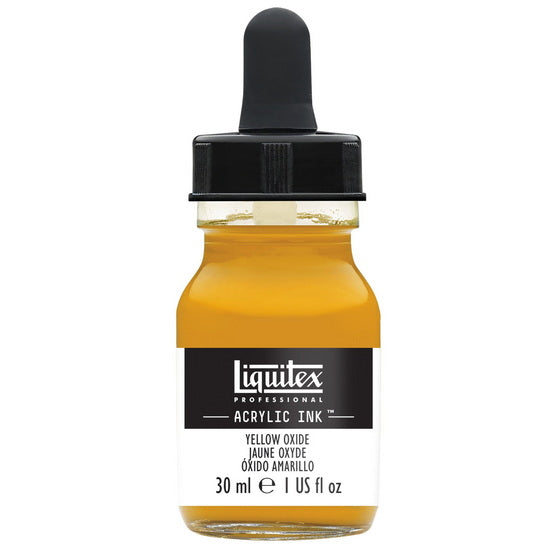 Acrylic Ink Yellow Oxide- 30ml
