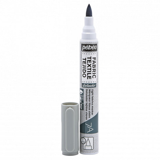 Marqueur textile - setacolor - t.clair - 1mm - gris cl