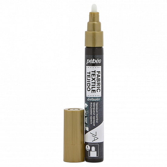 Textile marker - setacolor - opaque - 4mm - gold