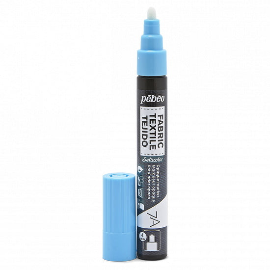 Textile marker - setacolor - opaque - 4mm - pastel blue