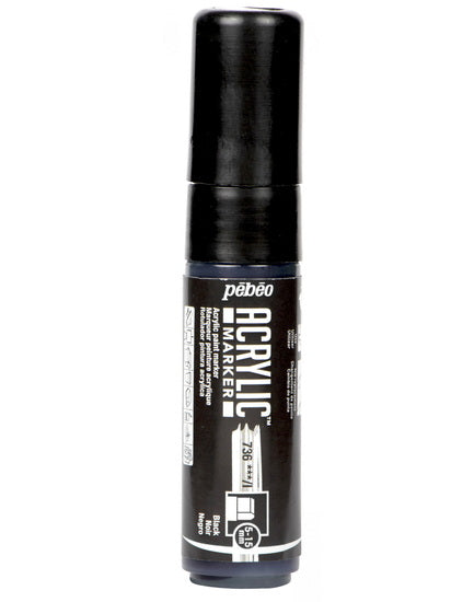 Marqueur acrylique - decomarker - 5-15mm - noir
