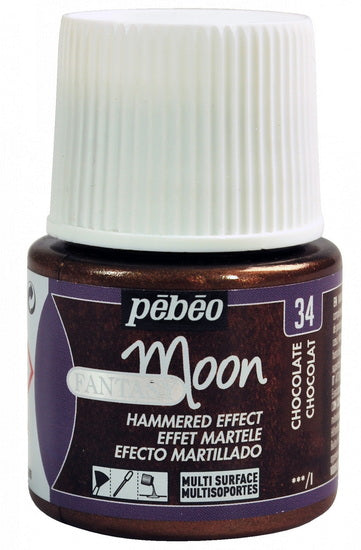 Peinture à effet - fantasy moon - 45ml - chocolat