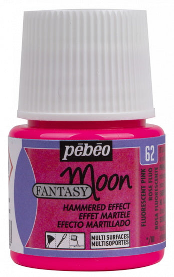 Peinture à effet - fantasy moon - 45ml - rose fluorescent