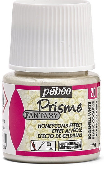 Peinture à effet - fantasy prisme - 45ml - blanc coquille