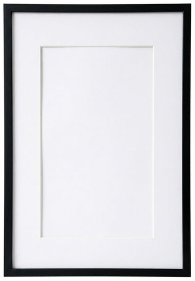 Cadre photo en bois noir - 18x24po pp 12x18po