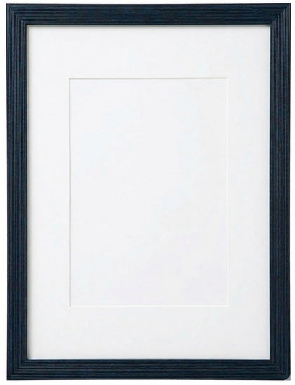 Cadre en bois 2 en 1 bleu - 16x20po pp 11x14po