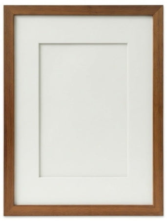 Cadre en bois 2 en 1 brun - 16x20po pp 11x14po