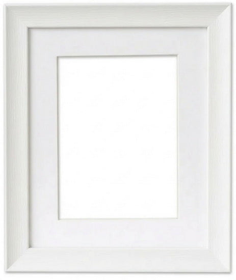 Cadre en bois 2 en 1 blanc - 16x20po pp 11x14po
