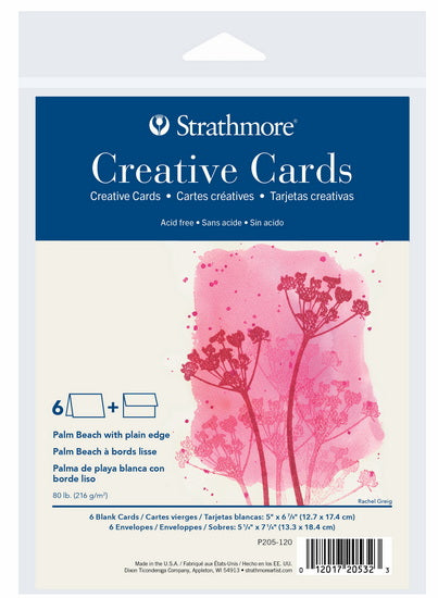 Cartes créatives - bords unis - 5x7po (6)