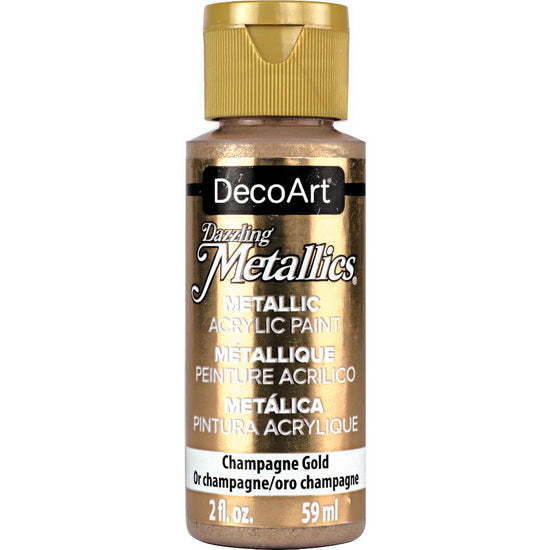 Americana Acrylic  Dazzling Metallics Champagne Gold - 60ml