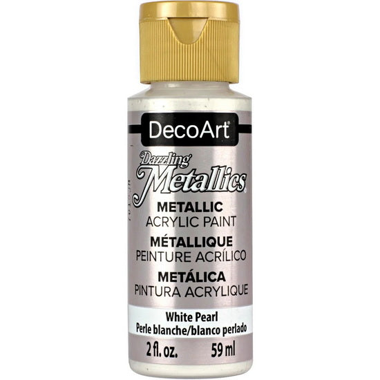 Acrylique americana métallique  blanc perle - 60ml