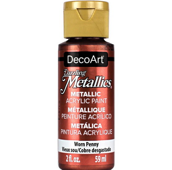 Americana Acrylic  Dazzling Metallics Worn Penny - 60ml