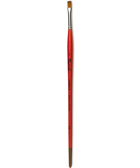 Acrylic paintbrush - synthetic - kaërell - flat brush #6