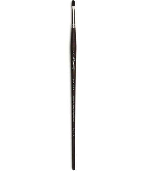 Acrylic paintbrush - synthetic - textura - worn round #2