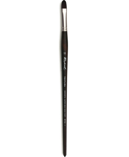 Acrylic paintbrush - synthetic - textura - worn round #10