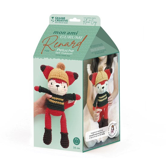 Kit amigurumi diy - renard