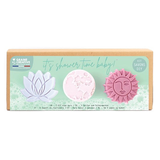 Kit savons diy - « shower time, calm »