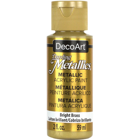 Americana Acrylic  Dazzling Metallics Bright Brass - 60ml