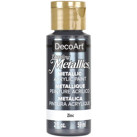 Americana Acrylic  Dazzling Metallics Zinc - 60ml