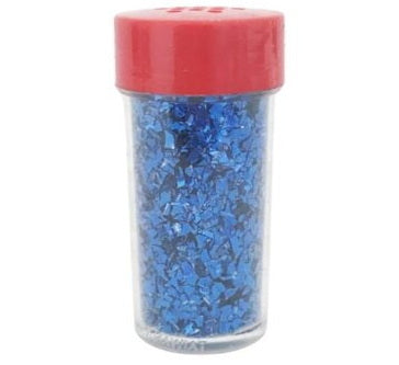 Paillettes en pot - bleu