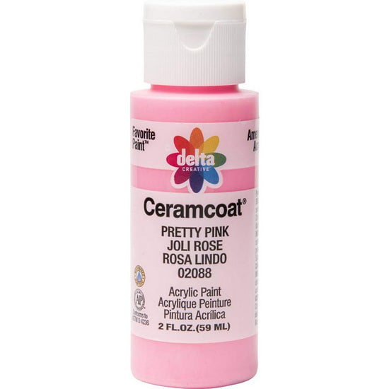 Acrylique ceramcoat rose chic- 60ml
