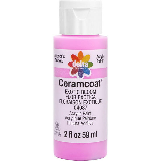 Acrylique ceramcoat fleur exotique-60ml milliliter