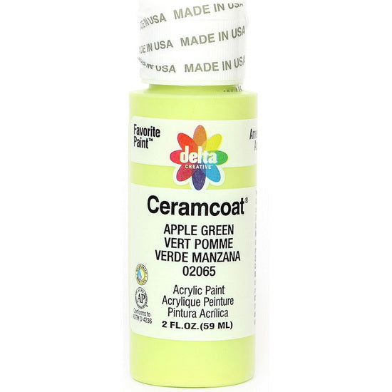 Acrylique ceramcoat vert pomme - 60ml
