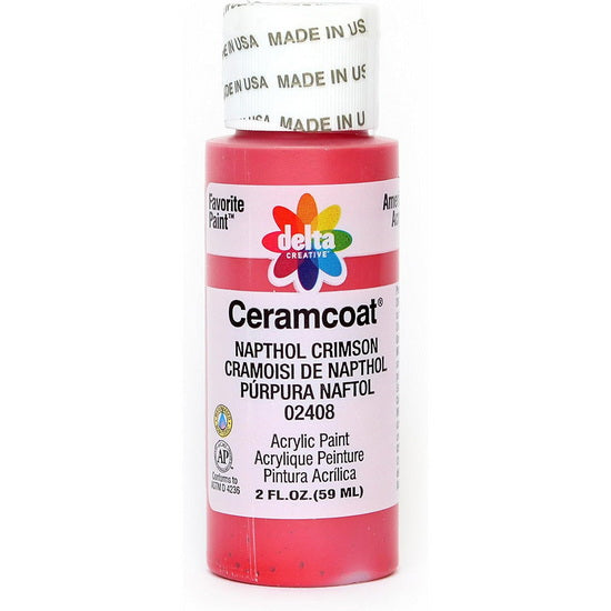Acrylique ceramcoat cramoisi naphtol-60ml