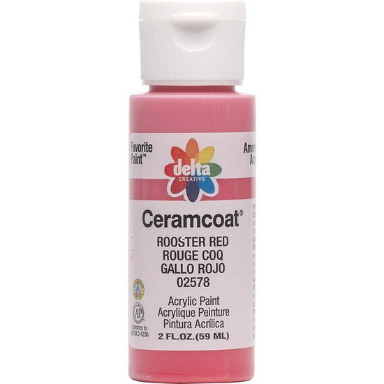 Acrylique ceramcoat rouge coq -  60ml