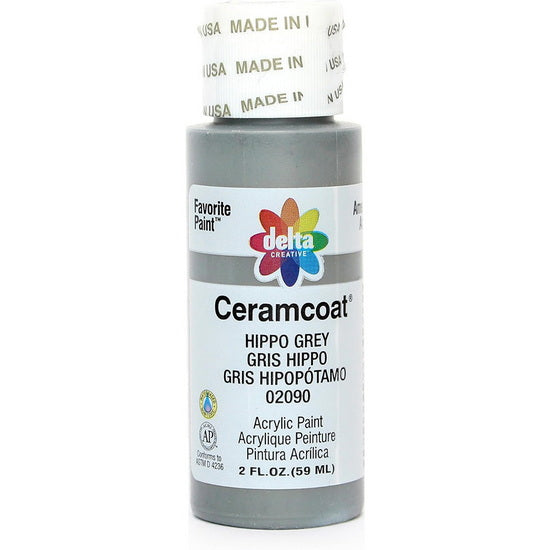 Acrylique ceramcoat gris hippopotame- 60ml