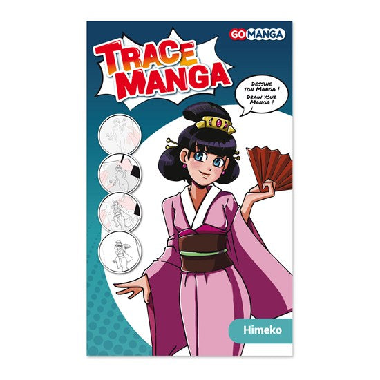 Trace Manga Stencil - Himeko