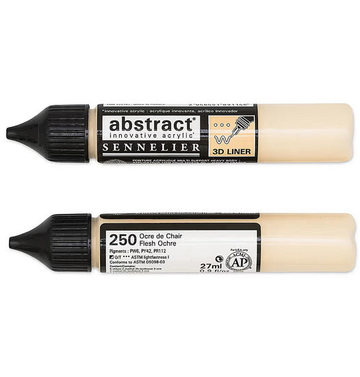 Acrylic marker - abstract - 27ml - light pink ochre