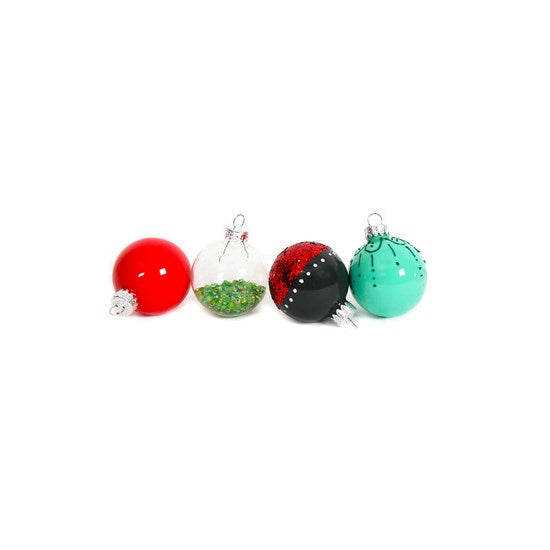 Boules en verre - 13,8 x 22,8 centimètres centimeter