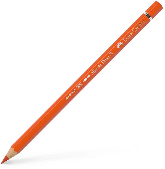 Crayon aquarellable albrecht dürer orange de cadmium