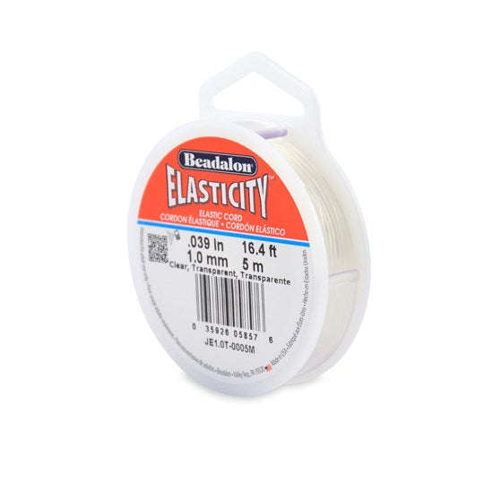 Elastic thread - 1mm - clear - 5m – DeSerres
