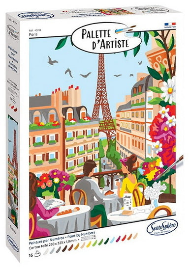 Palette d'artiste : Paris