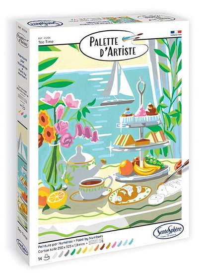 Palette d'artiste : l'heure du thé
