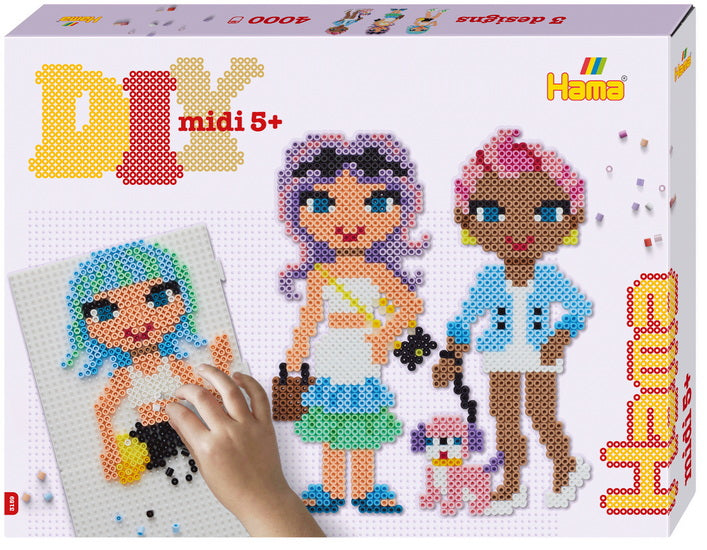 Hama Midi – Boîte Bolides En Folie – 4000 Perles, 2 Plaques, Feuilles Modèles – Loisir Créatif Enfant Hama Midi – Boîte Bolides En Folie – 4000 Perles, 2 Plaques, Feuilles Modèles – Loisir Créatif Enfant