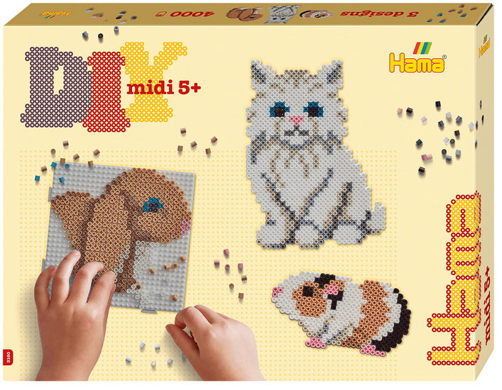 Boîte cadeau Hama midi - Animaux de compagnie