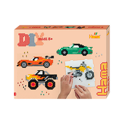 Hama Beads Set - 4000 Beads - Cars