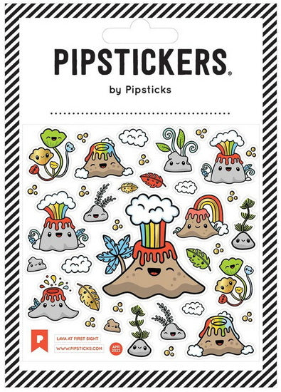 Autocollants Volcans mignons