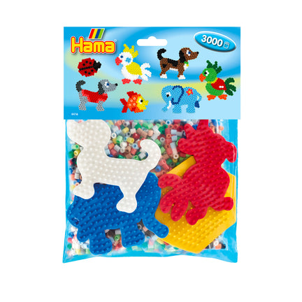 Hama Box - 3000 Beads - Animals