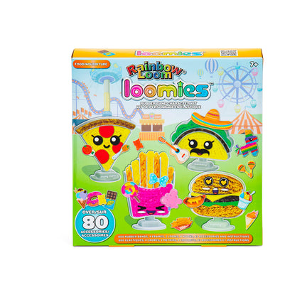 Set of 4 Rainbow Loom Loomies Rubber Band Characters - Food