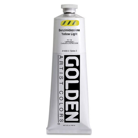 Acrylique haute viscosité - 5 oz  jaune benzimidalozone cl.  s3