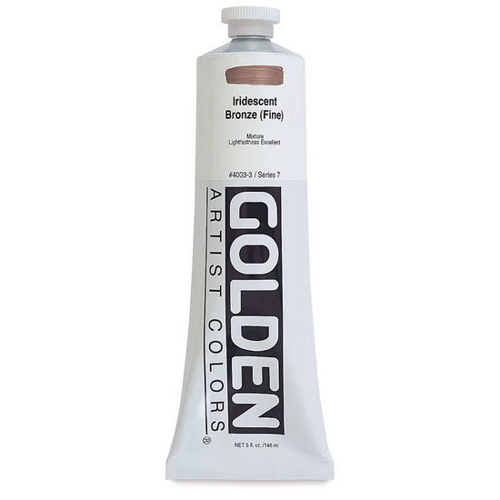 Acrylique haute viscosité - 5 oz  bronze iridescent fin  s7