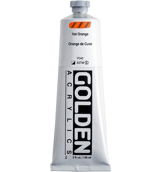 Acrylique haute viscosité - 5 oz  orange de cuve  s8