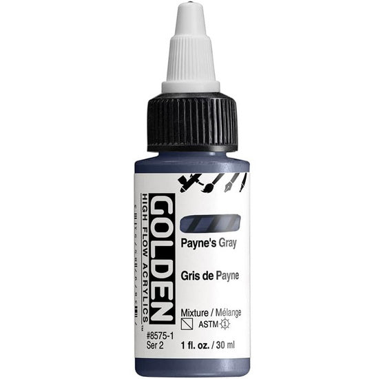 Acrylic high flow - 1 oz  paynes gray  s2