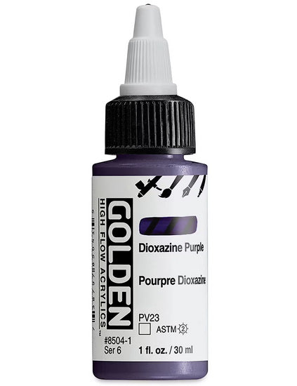 Acrylique high flow - 1 oz  pourpre dioxazine  s6